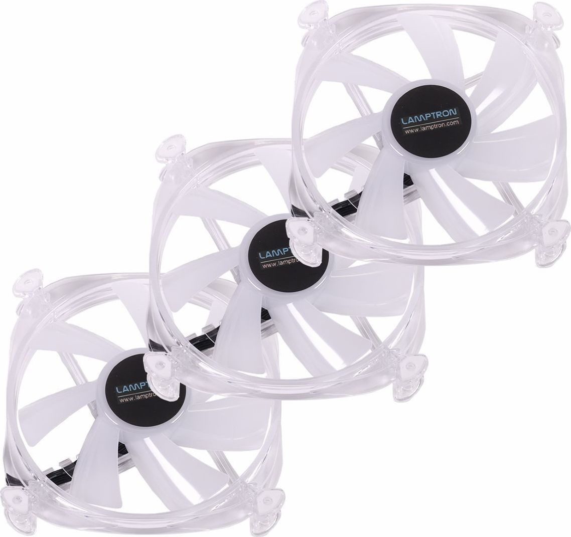 Wenetylatory Lamptron Icecloud+ 120mm PWM ARGB przeźroczyste (zestaw 3 szt) Wenetylatory Lamptron Icecloud+ 120mm PWM ARGB przeźroczyste (zestaw 3 szt)