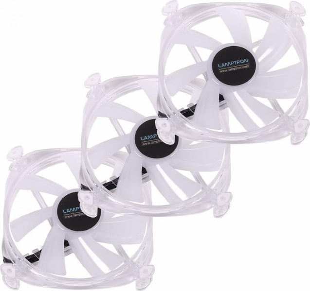 Zdjęcie produktu: Wenetylatory Lamptron Icecloud+ 120mm PWM ARGB przeźroczyste (zestaw 3 szt) Zdjęcie produktu: Wenetylatory Lamptron Icecloud+ 120mm PWM ARGB przeźroczyste (zestaw 3 szt)
