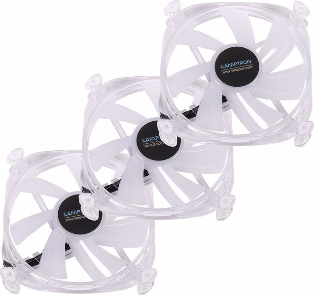Zdjęcie produktu: Wenetylatory Lamptron Icecloud+ 120mm PWM ARGB przeźroczyste (zestaw 3 szt) Zdjęcie produktu: Wenetylatory Lamptron Icecloud+ 120mm PWM ARGB przeźroczyste (zestaw 3 szt)