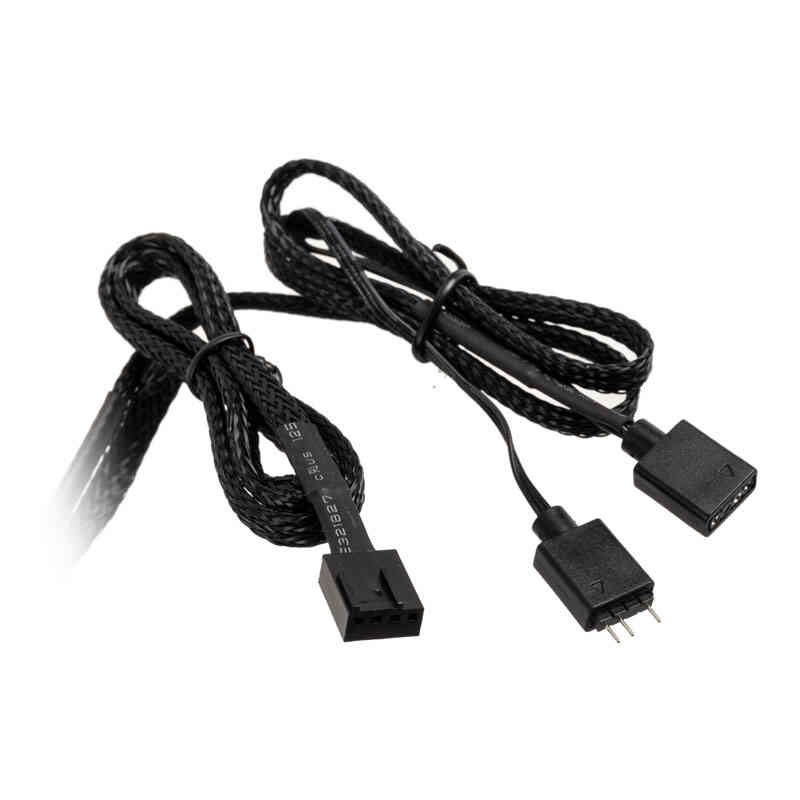 Wentylatory Lamptron PLUTO+ 120mm PWM ARGB czarne (zestaw 3 szt)