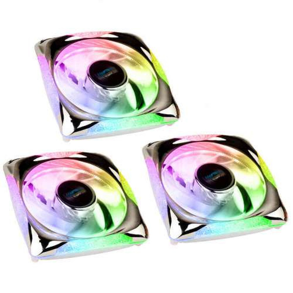 Zdjęcie produktu: Wentylatory Lamptron PLUTO+ 120mm PWM ARGB czarne (zestaw 3 szt)