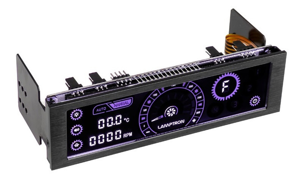 Zdjęcie produktu: Lamptron CM430 PWM kontroler wentylatorów Limited Edtion UV