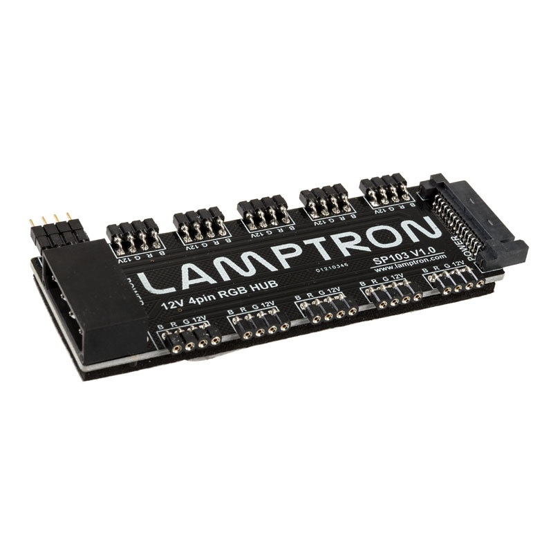 Hub Lamptron SP103 10xRGB 4-pin 12V (12VGRB)