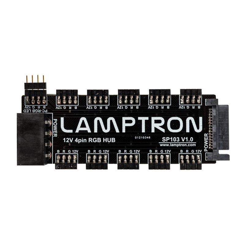 Hub Lamptron SP103 10xRGB 4-pin 12V (12VGRB)