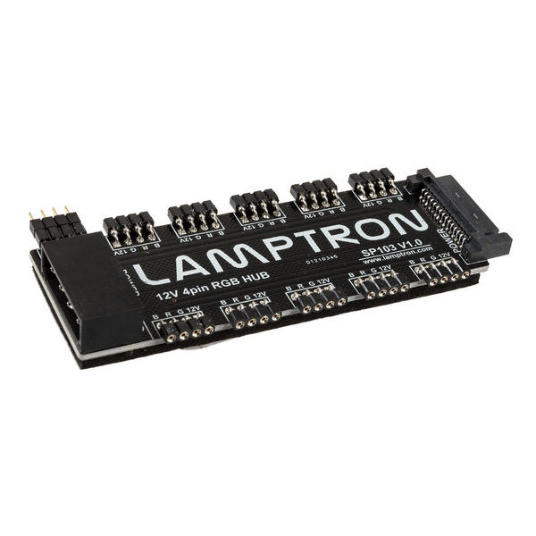 Zdjęcie produktu: Hub Lamptron SP103 10xRGB 4-pin 12V (12VGRB)