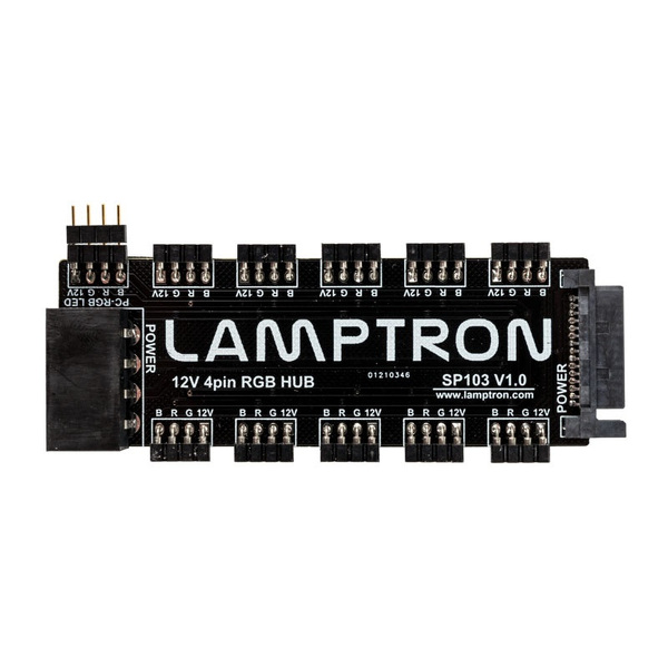 Zdjęcie produktu: Hub Lamptron SP103 10xRGB 4-pin 12V (12VGRB)