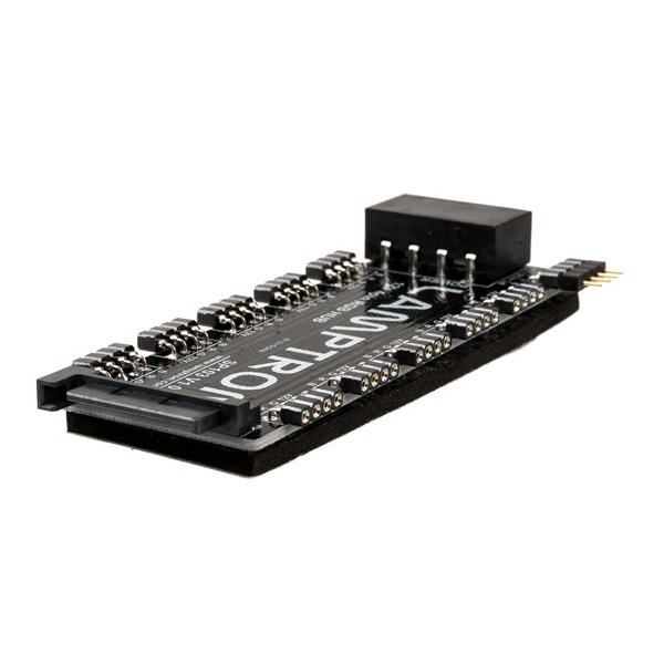 Zdjęcie produktu: Hub Lamptron SP103 10xRGB 4-pin 12V (12VGRB)