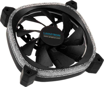 Miniatura produktu: Wentylatory Lamptron Diamond+ ARGB 120mm (zestaw 3 szt)