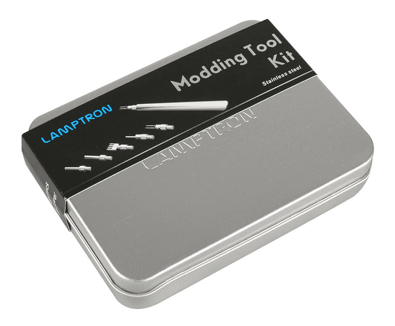 Zestaw narzędzi do moddingu Lamptron Modding Tool MT-1, srebrnych