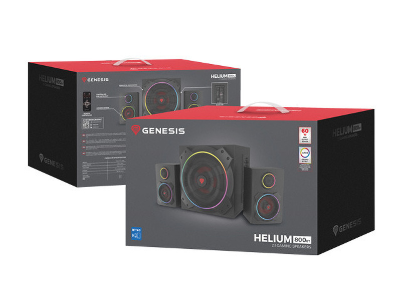 Zdjęcie produktu: Genesis Helium 800BT 60W 2.1 ARGB (NCS-1772)