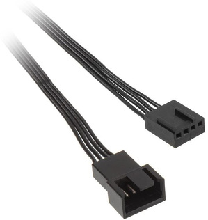 Miniatura produktu: Kolink przedłużacz zasilania wentylatora PWM 4-pin 60cm, czarny