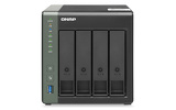 Miniatura zdjęcia: Serwer plików QNAP TS-431X3-4G rozbudowany do 8G 4-Bay,SATA 6Gbps,Annapurna Alpine AL314, 4-core, 1.7GHz, 8GB DDR3, 1 x 10GbE, 1 x 2,5 GbE, 1 x GbE, USB 3.2x3