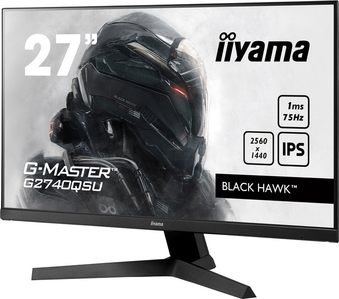 Zdjęcie produktu: iiyama G-Master G2740QSU-B1 Black Hawk 27" WQHD IPS 75Hz 1ms FreeSync - z gwarancją iiyama 3 lata - zero martwych pikseli 30 dni Zdjęcie produktu: iiyama G-Master G2740QSU-B1 Black Hawk 27" WQHD IPS 75Hz 1ms FreeSync - z gwarancją iiyama 3 lata - zero martwych pikseli 30 dni