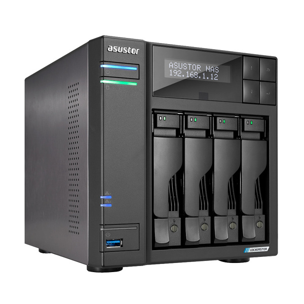 Zdjęcie produktu: Asustor LOCKERSTOR 4 AS6704T Intel N5105 4GB Zdjęcie produktu: Asustor LOCKERSTOR 4 AS6704T Intel N5105 4GB