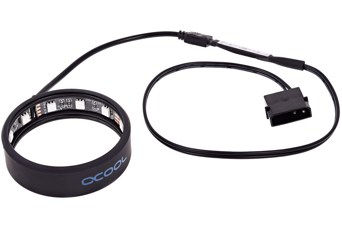 Alphacool Aurora LED Ring 60mm - RGB Alphacool Aurora LED Ring 60mm - RGB