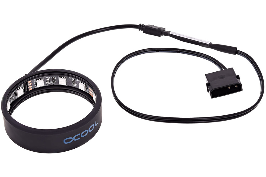 Zdjęcie produktu: Alphacool Aurora LED Ring 60mm - RGB Zdjęcie produktu: Alphacool Aurora LED Ring 60mm - RGB