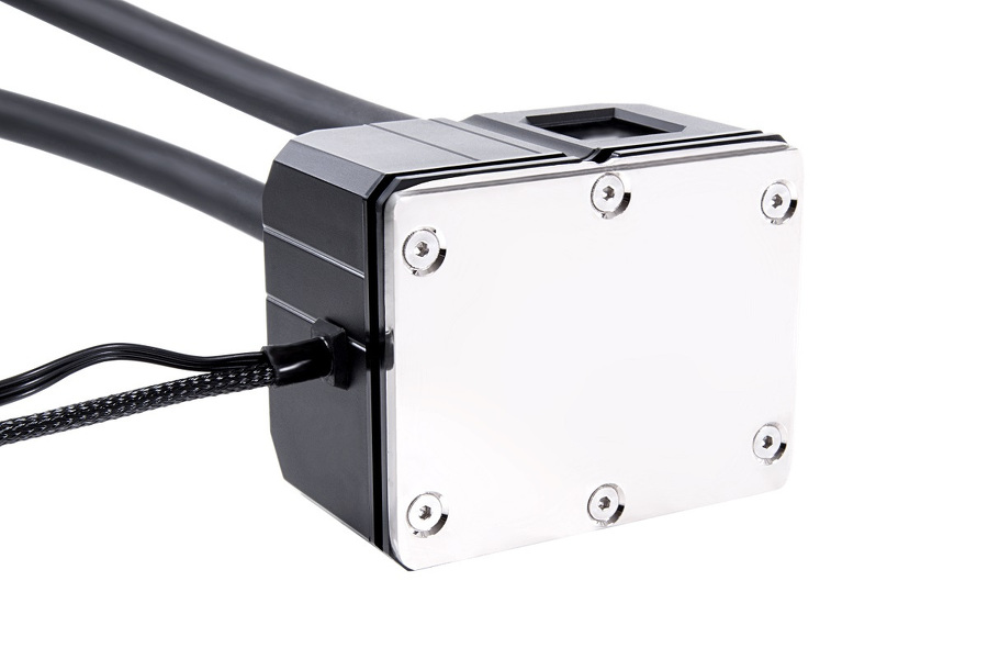 Zdjęcie produktu: Chłodzenie wodne AiO Alphacool Eisbaer Pro Aurora 240 CPU AIO Zdjęcie produktu: Chłodzenie wodne AiO Alphacool Eisbaer Pro Aurora 240 CPU AIO