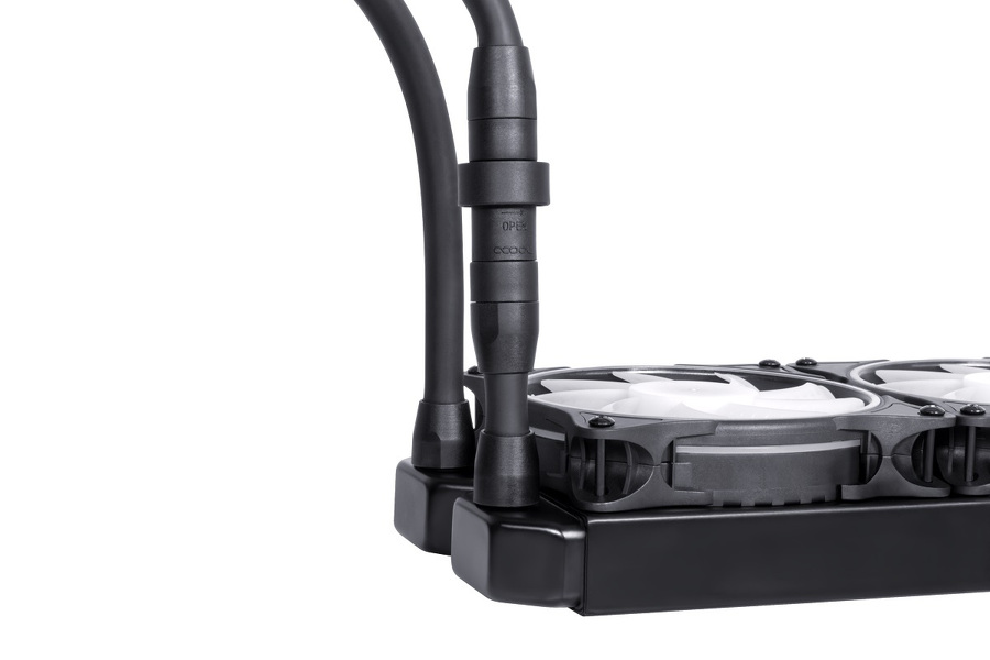 Zdjęcie produktu: Chłodzenie wodne AiO Alphacool Eisbaer Pro Aurora 240 CPU AIO Zdjęcie produktu: Chłodzenie wodne AiO Alphacool Eisbaer Pro Aurora 240 CPU AIO