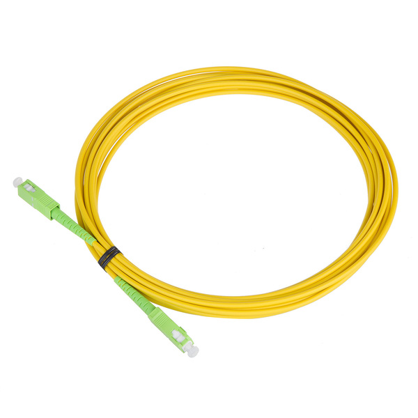 Zdjęcie produktu: Patchcord światłowód kabel Maclean, SC/APC-SC/APC, jednomodowy, długość 15m, simplex, G657A2 (MCTV-437)