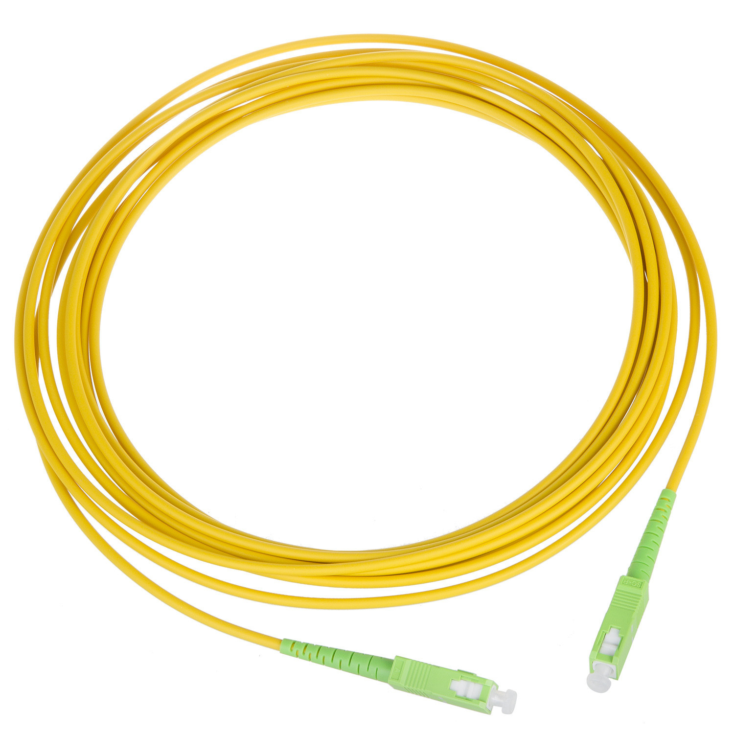 Patchcord światłowód kabel Maclean, SC/APC-SC/APC, jednomodowy, długość 5m, simplex, G657A2 (MCTV-435)