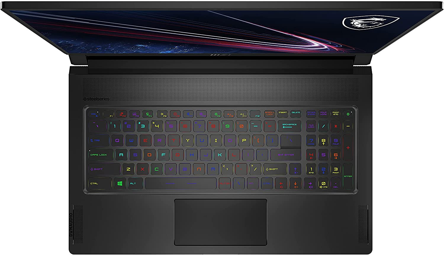 Laptop MSI GS76 Stealth 11UE-287PL 17,3" 360Hz i7-11800H 1TB-SSD 16GB RTX 3060-6GB Win10 Home + plecak