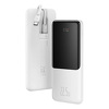 Miniatura zdjęcia: Powerbank Baseus Elf, 10000mAh, 22,5W wbudowany kabel USB Typ C/lightning Power Delivery Quick Charge - biały (PPJL010002)