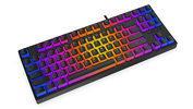 Miniatura zdjęcia: Klawiatura gamingowa Krux Atax PRO RGB Pudding Outemu Black, mechaniczna