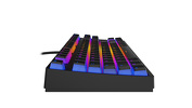 Miniatura zdjęcia: Klawiatura gamingowa Krux Atax PRO RGB Pudding Outemu Black, mechaniczna