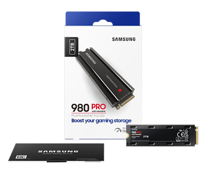 Zdjęcie produktu: Dysk Samsung SSD 980 PRO MZ-V8P2T0CW 2TB M.2 PCIe NVMe Gen4