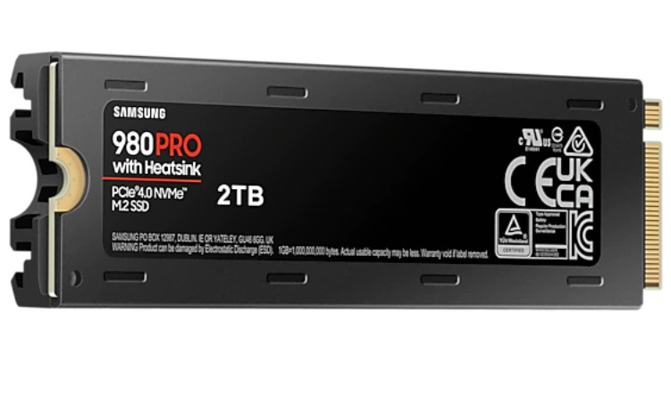 Dysk Samsung SSD 980 PRO MZ-V8P2T0CW 2TB M.2 PCIe NVMe Gen4