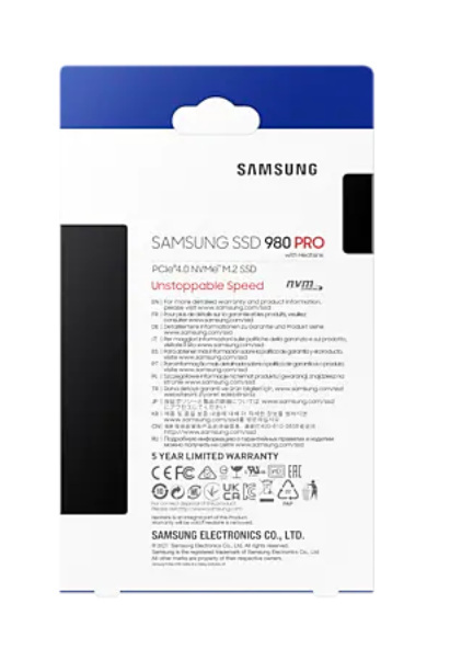 Dysk Samsung SSD 980 PRO MZ-V8P2T0CW 2TB M.2 PCIe NVMe Gen4