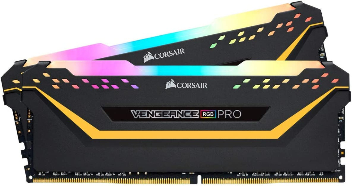 Zdjęcie produktu: Pamięć Corsair Vengeance RGB PRO LED DDR4 32GB (2x16GB) 3200MHz CL16 TUF GAMING Black CMW32GX4M2E3200C16-TUF Zdjęcie produktu: Pamięć Corsair Vengeance RGB PRO LED DDR4 32GB (2x16GB) 3200MHz CL16 TUF GAMING Black CMW32GX4M2E3200C16-TUF