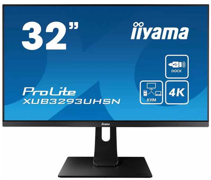 Zdjęcie produktu: iiyama ProLite XUB3293UHSN-B1 32" 4K IPS 60Hz 4ms FreeSync KVM - z gwarancją iiyama 3 lata - zero martwych pikseli 30 dni