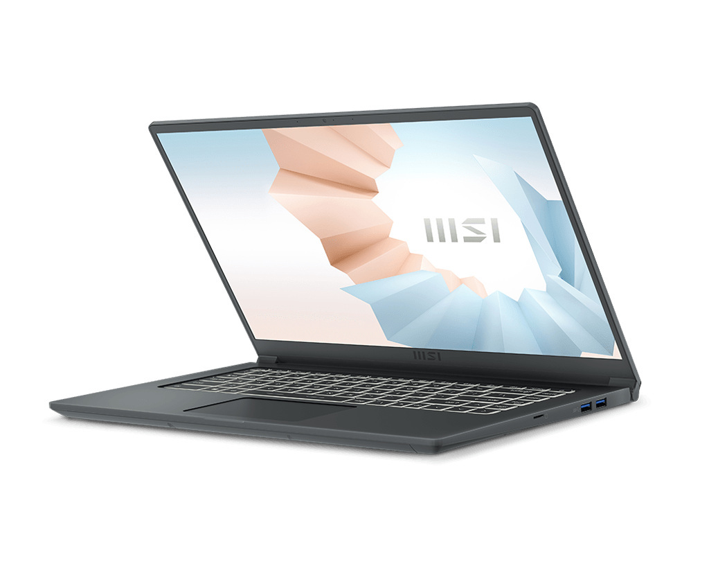 Laptop MSI Modern 15 A5M-261PL 15,6" Ryzen 5 5500U 256GB-SSD 8GB Win11 Home Laptop MSI Modern 15 A5M-261PL 15,6" Ryzen 5 5500U 256GB-SSD 8GB Win11 Home