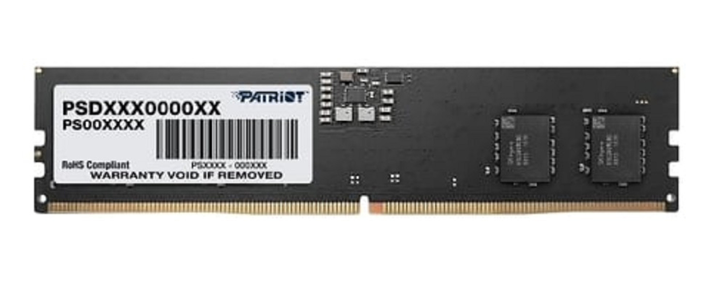 Zdjęcie produktu: Pamięć Patriot Signature DDR5 16GB (2x8GB) 5600MHz CL40 PSD516G560C40KX Zdjęcie produktu: Pamięć Patriot Signature DDR5 16GB (2x8GB) 5600MHz CL40 PSD516G560C40KX