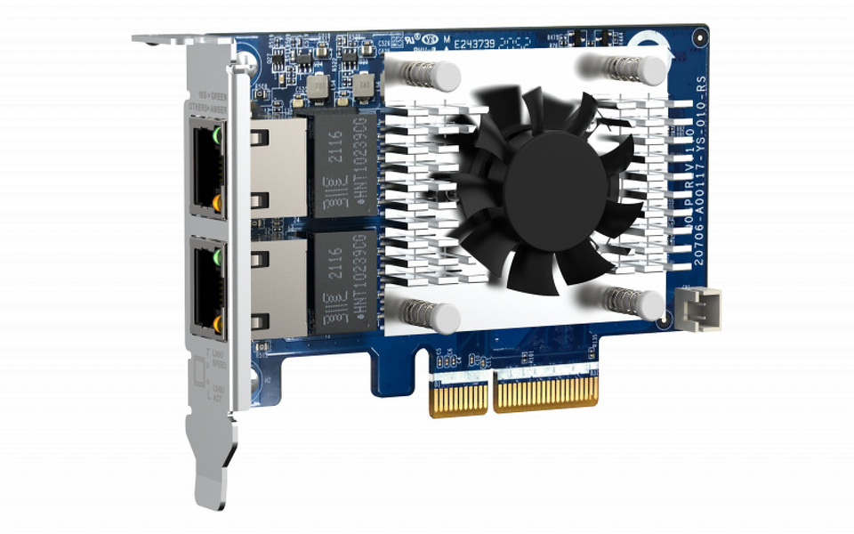 Zdjęcie produktu: Qnap QXG-10G2TB 2x 10GbE, PCIe Gen 3