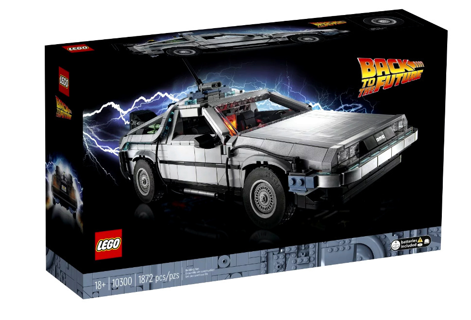 LEGO Creator Expert 10300 Wehikuł czasu z „Powrotu do przyszłości”