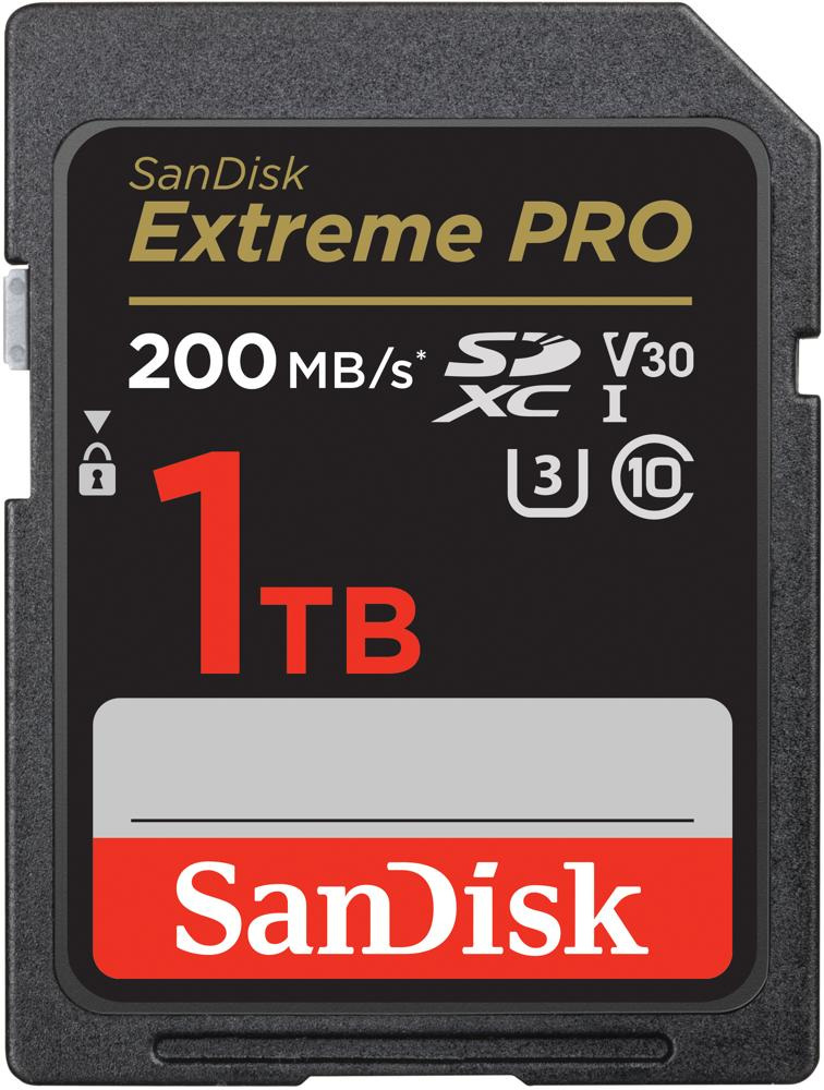 SanDisk Extreme PRO SDXC 1TB 200/140 MB/s