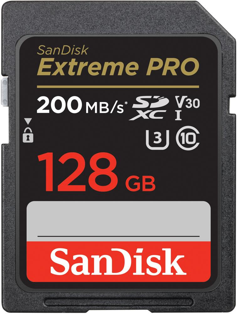 SanDisk Extreme PRO SDXC 128GB 200/90 MB/s