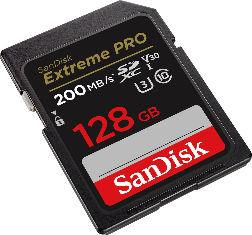 SanDisk Extreme PRO SDXC 128GB 200/90 MB/s