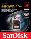 Miniatura zdjęcia: SanDisk Extreme PRO SDXC 128GB 200/90 MB/s