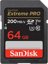Karta SanDisk Extreme PRO SDXC 64GB 200/90 MB/s C10 V30 UHS-I U3 (SDSDXXU-064G-GN4IN)