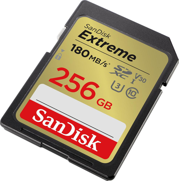 Zdjęcie produktu: SanDisk Extreme SDXC 256GB 180/130 MB/s