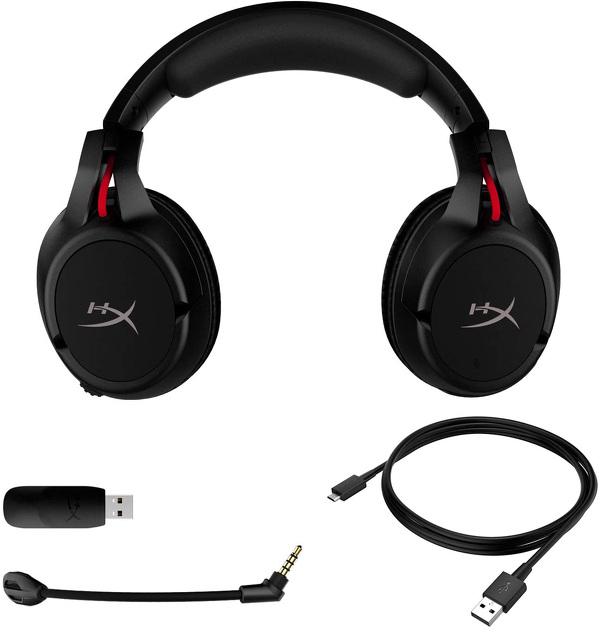 Zdjęcie produktu: Słuchawki HyperX Cloud Flight Czarne (HXHSCFBKEM) Zdjęcie produktu: Słuchawki HyperX Cloud Flight Czarne (HXHSCFBKEM)