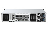 Miniatura zdjęcia: Serwer plików QNAP TS-h3088XU-RP-W1270-64G 30-bay 2,5", 2U, Intel Xeon W-1270 8-core 5.0 GHz, 64 GB UDIMM DDR4, 2x25GbE SFP+, 4x2,5GbE, 4xUSB3.2, 3xPCIe, HDMI, 2x550W