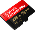 Miniatura zdjęcia: Karta SanDisk Extreme PRO microSDXC 256GB 200/140 MB/s A2 C10 V30 UHS-I U3 (SDSQXCD-256G-GN6MA)