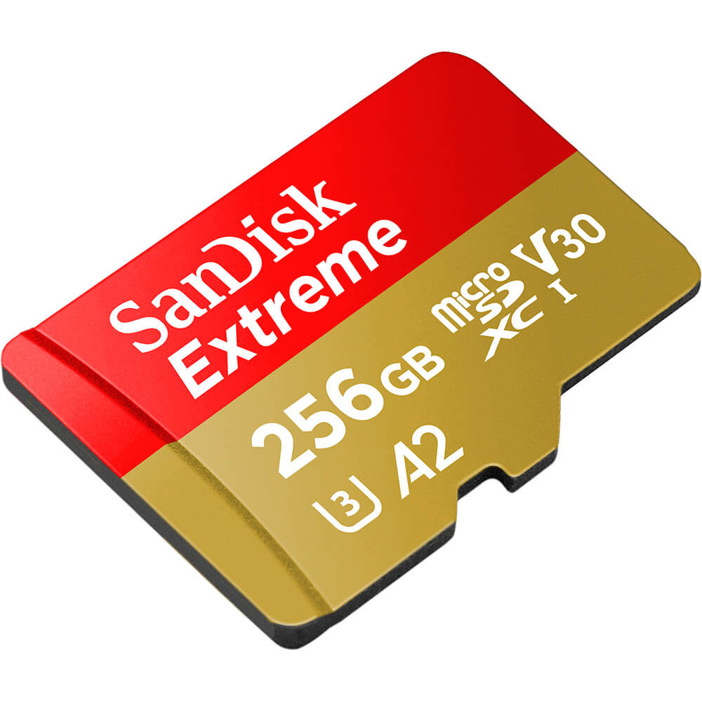SanDisk Extreme microSDXC 256GB 190/130 MB/s