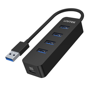 Miniatura produktu: HUB 4x USB 3.1 aktywny, 10 W Unitek (H1117A)