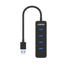 Miniatura zdjęcia: HUB 4x USB 3.1 aktywny, 10 W Unitek (H1117A)