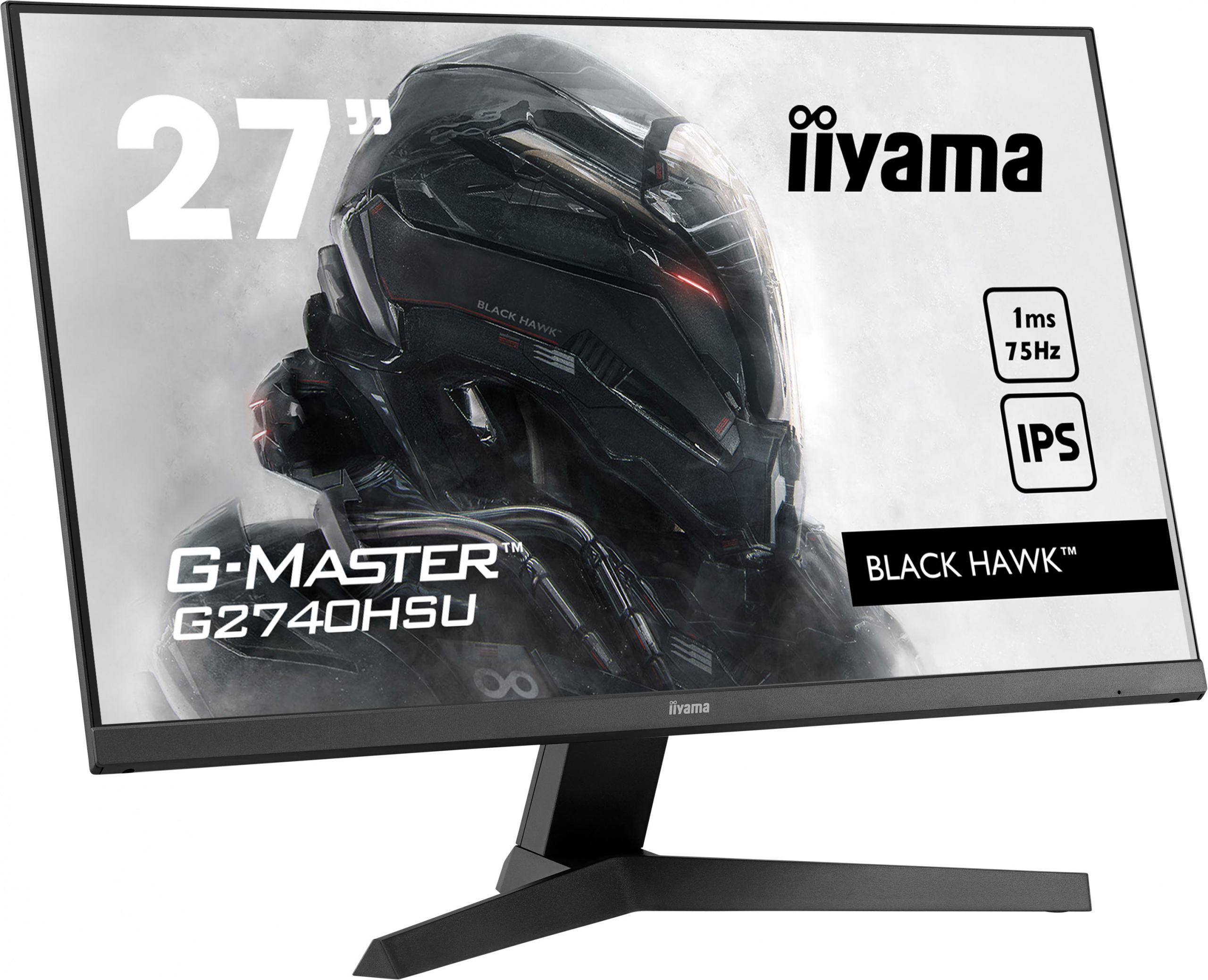 iiyama G-Master G2740HSU-B1 Black Hawk 27" FHD IPS 75Hz 1ms FreeSync - z gwarancją iiyama 3 lata - zero martwych pikseli 30 dni iiyama G-Master G2740HSU-B1 Black Hawk 27" FHD IPS 75Hz 1ms FreeSync - z gwarancją iiyama 3 lata - zero martwych pikseli 30 dni